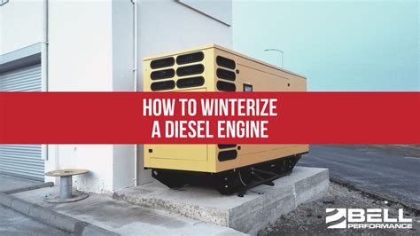 Key Steps for Diesel Engine Winterization